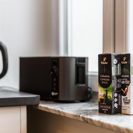 Hochwertige Altbauwohnung Im Modernen Stil In Wiesbaden - Kueche - Terrasse - Wlan - Zentral Kültér fotó